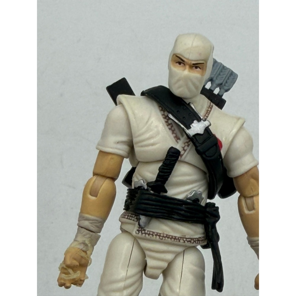 2007 G.I. Joe 25th Anniversary Storm Shadow v2 100% Complete Stand Hasbro 3.75" - Picture 16 of 16